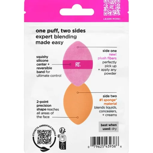 Einzelne Schwämme Miracle 2-in-1 Powder Puff von Real Techniques