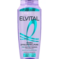 Elvital Hydra Hyaluronic Pure 72H Entfettendes Shampoo von L’Oréal Paris