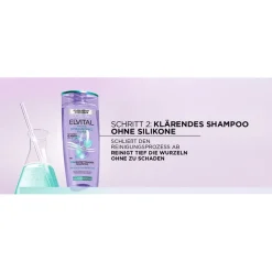 Elvital Hydra Hyaluronic Pure 72H Entfettendes Shampoo von L’Oréal Paris