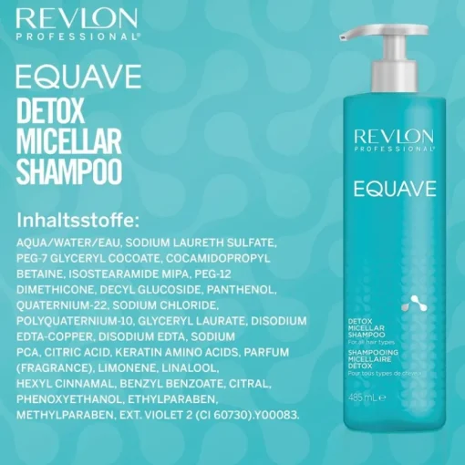 Equave Detox Micellar Shampoo von Revlon Professional