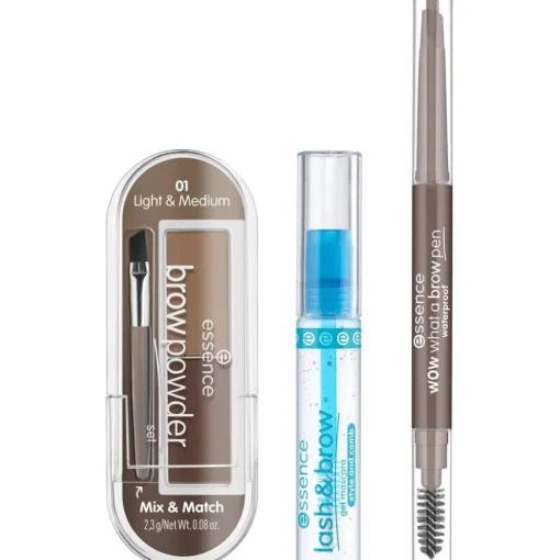 Essence Easy & Wow Brow Set light