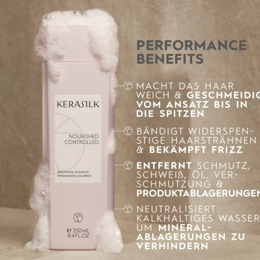 Essentials Bändigendes Shampoo von Kerasilk