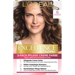 Excellence Creme 3-Fach Pflege Creme Farbe von L’Oréal Paris