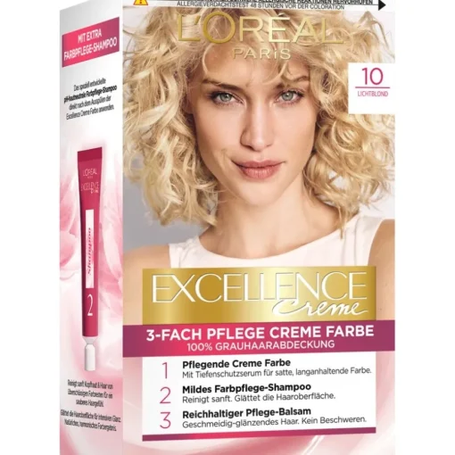 Excellence Creme 3-Fach Pflege Creme Farbe von L’Oréal Paris