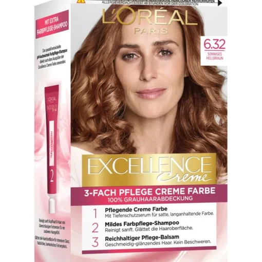 Excellence Creme 3-Fach Pflege Creme Farbe von L’Oréal Paris