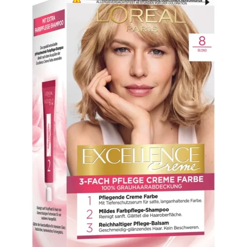 Excellence Creme 3-Fach Pflege Creme Farbe von L’Oréal Paris