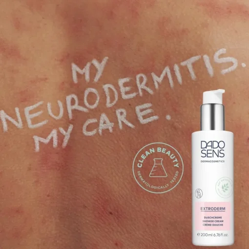 EXTRODERM DUSCHCREME - bei trockener Haut und Neurodermitis von DADO SENS