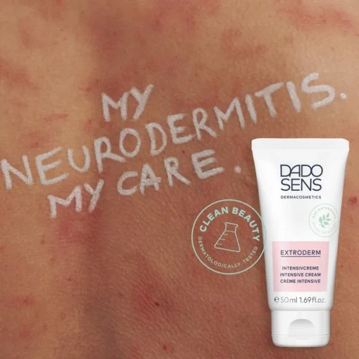 EXTRODERM INTENSIVCREME - bei  trockener Haut und Neurodermitis von DADO SENS