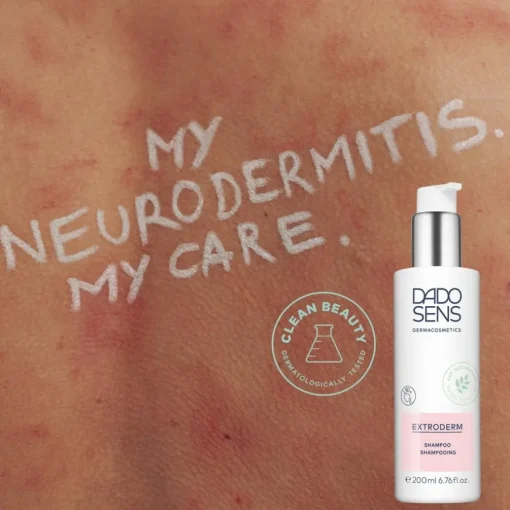 EXTRODERM SHAMPOO - bei trockener Haut und Neurodermitis von DADO SENS