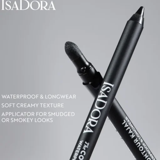 Eyeliner & Kajal The Contour Kajal Waterproof & Longwear von Isadora