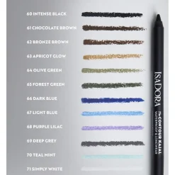 Eyeliner & Kajal The Contour Kajal Waterproof & Longwear von Isadora