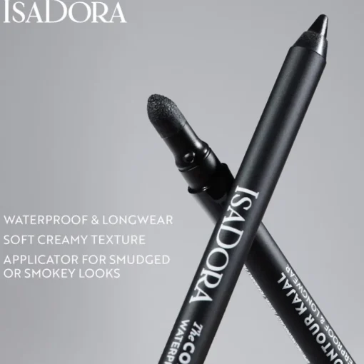 Eyeliner & Kajal The Contour Kajal Waterproof & Longwear von Isadora