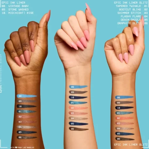 Eyeliner Epic Ink Liner Jeanz Glitz von NYX Professional Makeup
