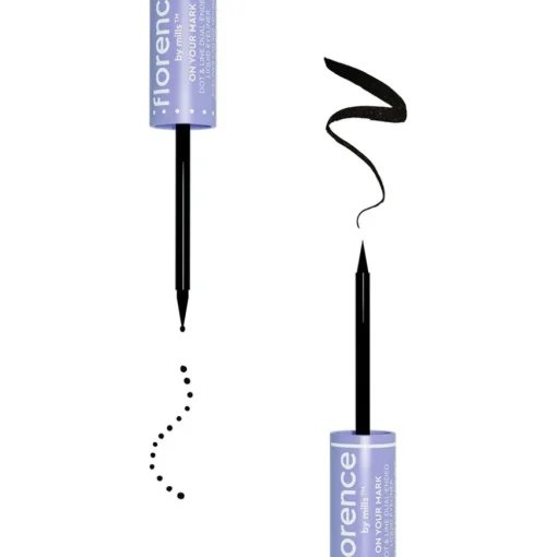 Eyes On your Mark Dot & Line Dual-Ended Liquid Eyeliner von florence by mills