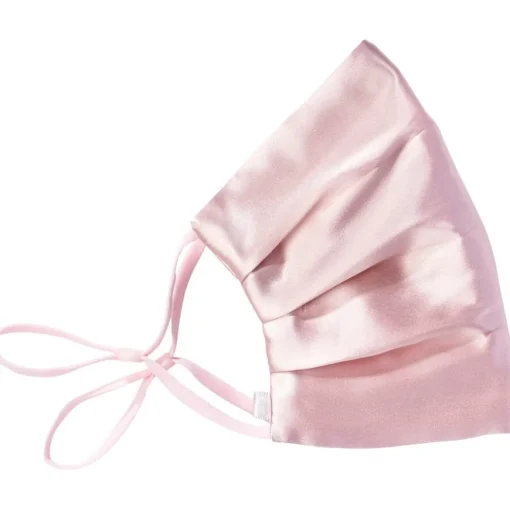 Face Coverings Pure Silk Face Cover Pink von slip