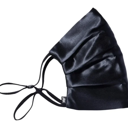Face Coverings Pure Silk Face Cover Black von slip