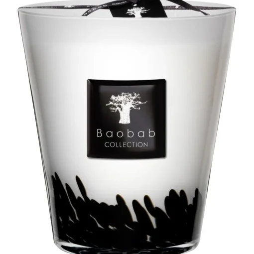 Feathers Duftkerze Feathers Black von Baobab