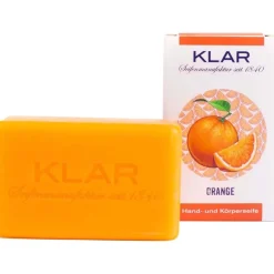 Feste Seifen Seife Orange von Klar Seifen