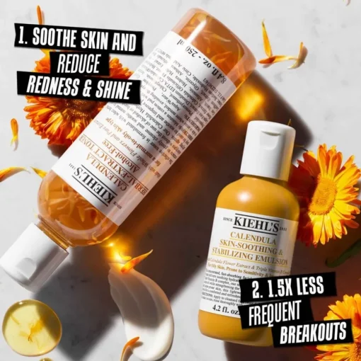 Feuchtigkeitspflege Calendula Skin-Soothing & Stabilizing Emulsion von Kiehl's