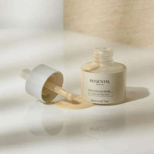 Feuchtigkeitspflege Décolleté Glow Serum von Rosental Organics