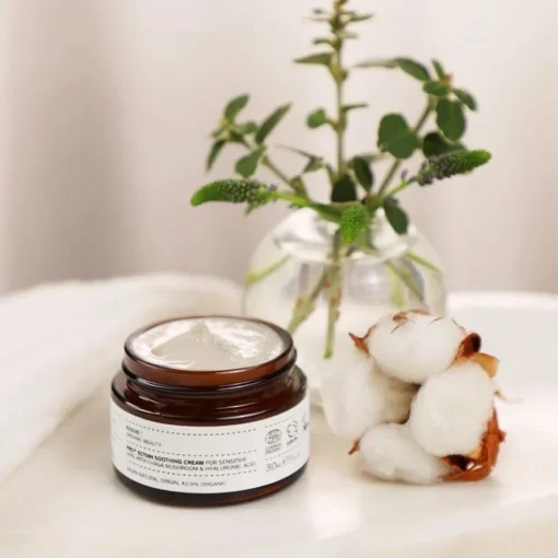 Feuchtigkeitspflege Pro+ Ectoin Soothing Cream von Evolve Organic Beauty