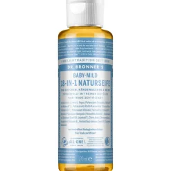 Flüssigseifen Baby-Mild 18-in-1 Naturseife von Dr. Bronner's