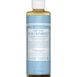 Flüssigseifen Baby-Mild 18-in-1 Naturseife von Dr. Bronner's