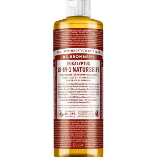 Flüssigseifen Eukalyptus 18-in-1 Naturseife von Dr. Bronner's