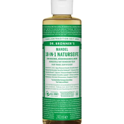 Flüssigseifen Mandel 18-in-1 Naturseife von Dr. Bronner's