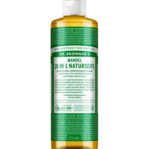 Flüssigseifen Mandel 18-in-1 Naturseife von Dr. Bronner's