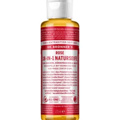 Flüssigseifen Rose 18-in-1 Naturseife von Dr. Bronner's