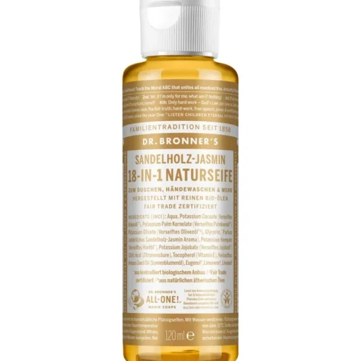 Flüssigseifen Sandelholz-Jasmin 18-1 Naturseife von Dr. Bronner's