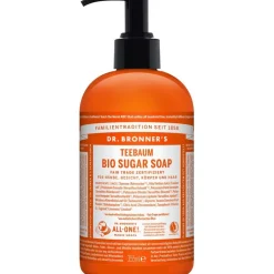 Flüssigseifen Teebaum Bio Sugar Soap von Dr. Bronner's