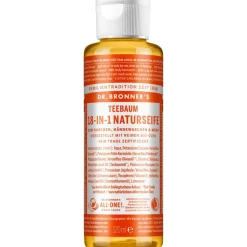 Flüssigseifen Teebaum 18-in-1 Naturseife von Dr. Bronner's