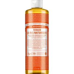 Flüssigseifen Teebaum 18-in-1 Naturseife von Dr. Bronner's