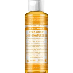 Flüssigseifen Zitrus-Orange 18-in-1 Naturseife von Dr. Bronner's