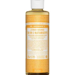 Flüssigseifen Zitrus-Orange 18-in-1 Naturseife von Dr. Bronner's