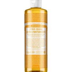 Flüssigseifen Zitrus-Orange 18-in-1 Naturseife von Dr. Bronner's