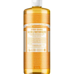 Flüssigseifen Zitrus-Orange 18-in-1 Naturseife von Dr. Bronner's