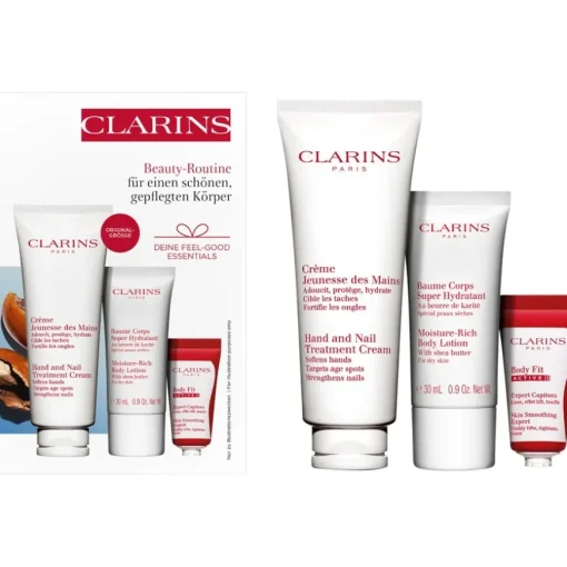 Form & Festigkeit Deine Feel-Good Essentials Set von CLARINS
