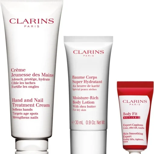Form & Festigkeit Deine Feel-Good Essentials Set von CLARINS