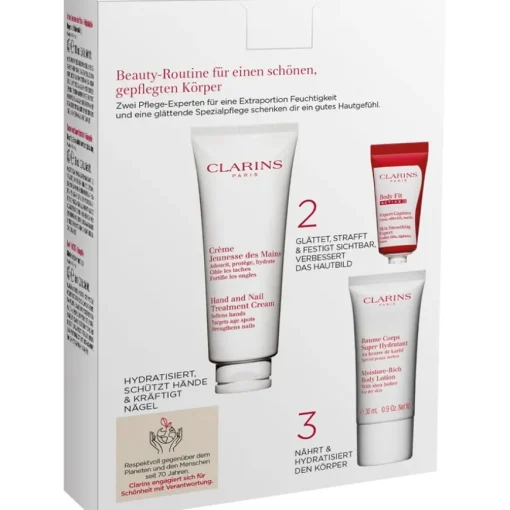 Form & Festigkeit Deine Feel-Good Essentials Set von CLARINS