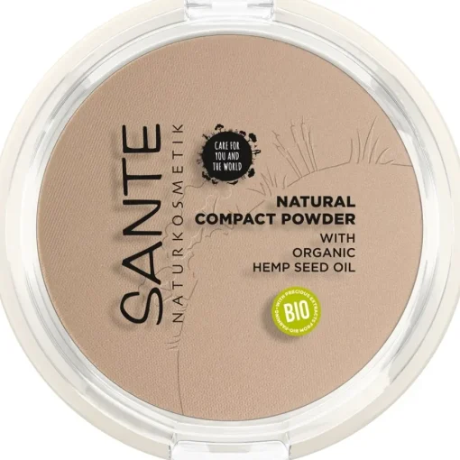 Foundation & Puder Natural Compact Powder von Sante Naturkosmetik