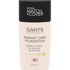 Foundation & Puder Radiant Care Foundation von Sante Naturkosmetik