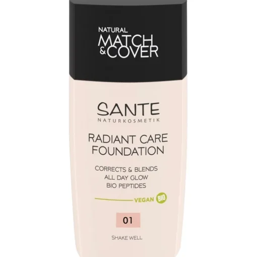 Foundation & Puder Radiant Care Foundation von Sante Naturkosmetik