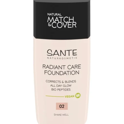 Foundation & Puder Radiant Care Foundation von Sante Naturkosmetik