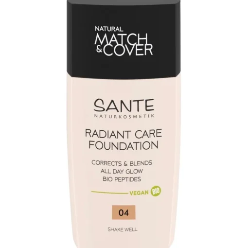 Foundation & Puder Radiant Care Foundation von Sante Naturkosmetik