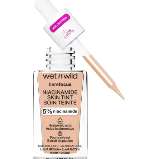 Foundation Bare Focus Niacinamide Skin Tint von wet n wild
