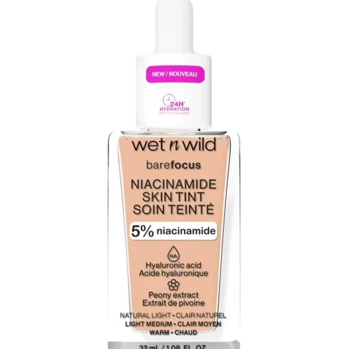 Foundation Bare Focus Niacinamide Skin Tint von wet n wild