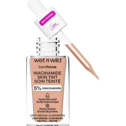 Foundation Bare Focus Niacinamide Skin Tint von wet n wild